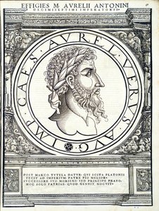 ルチアス、東西のローマ皇帝の古代硬貨の最も真実な画像から、チューリッヒのアンドレアスゲスナーによって印刷されたルドルフヴィッセンバッハによって彫刻 作： Hans Rudolf Manuel Deutsch